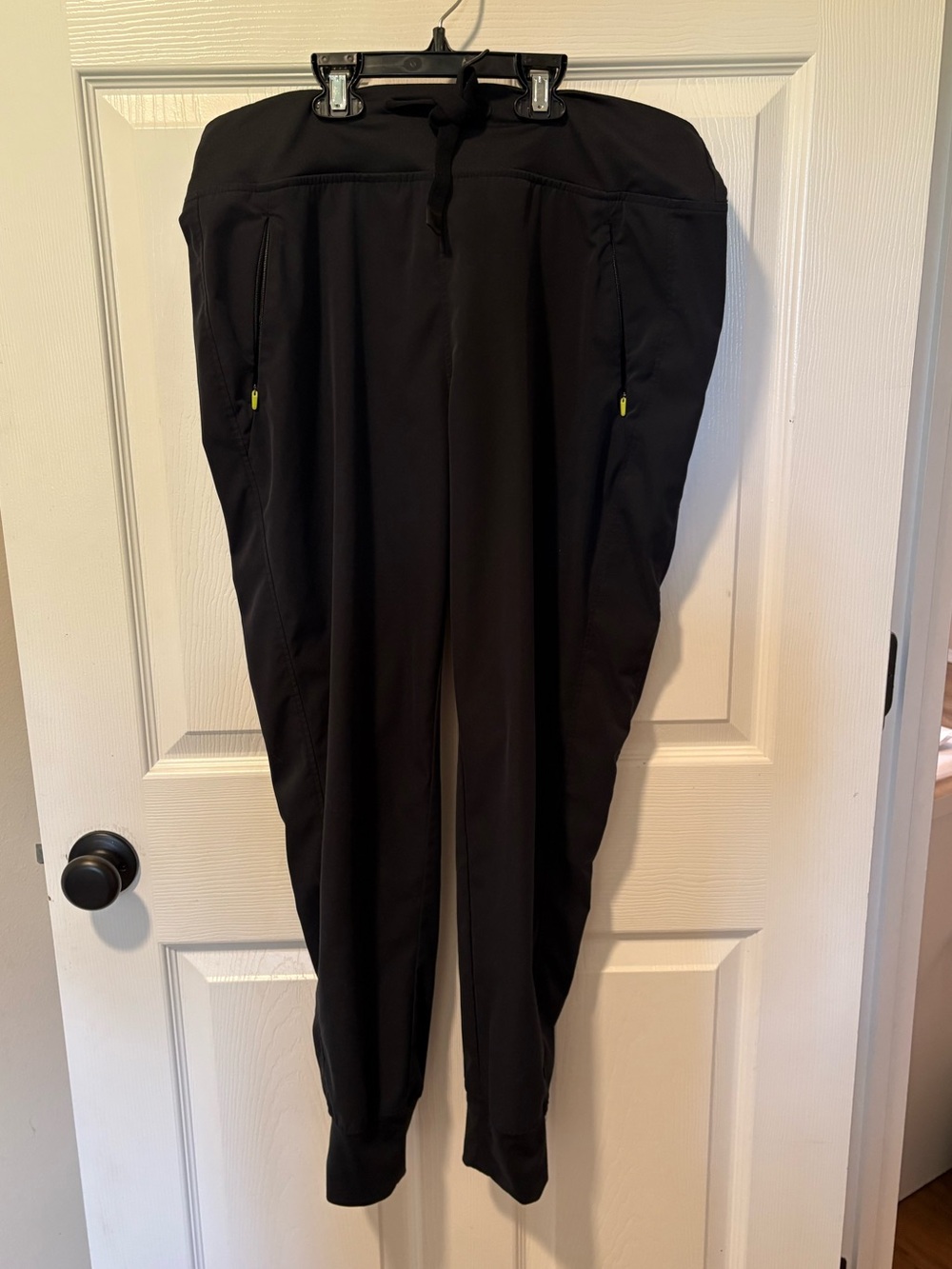 Large Medelita Scrub Pant Joggers Black